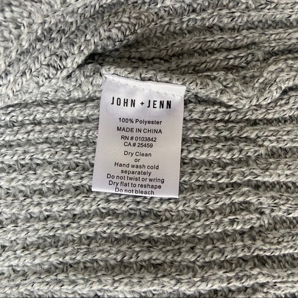 NWT John & Jenn Fringe Sleeves Cozy Cardigan - Picture 11 of 12